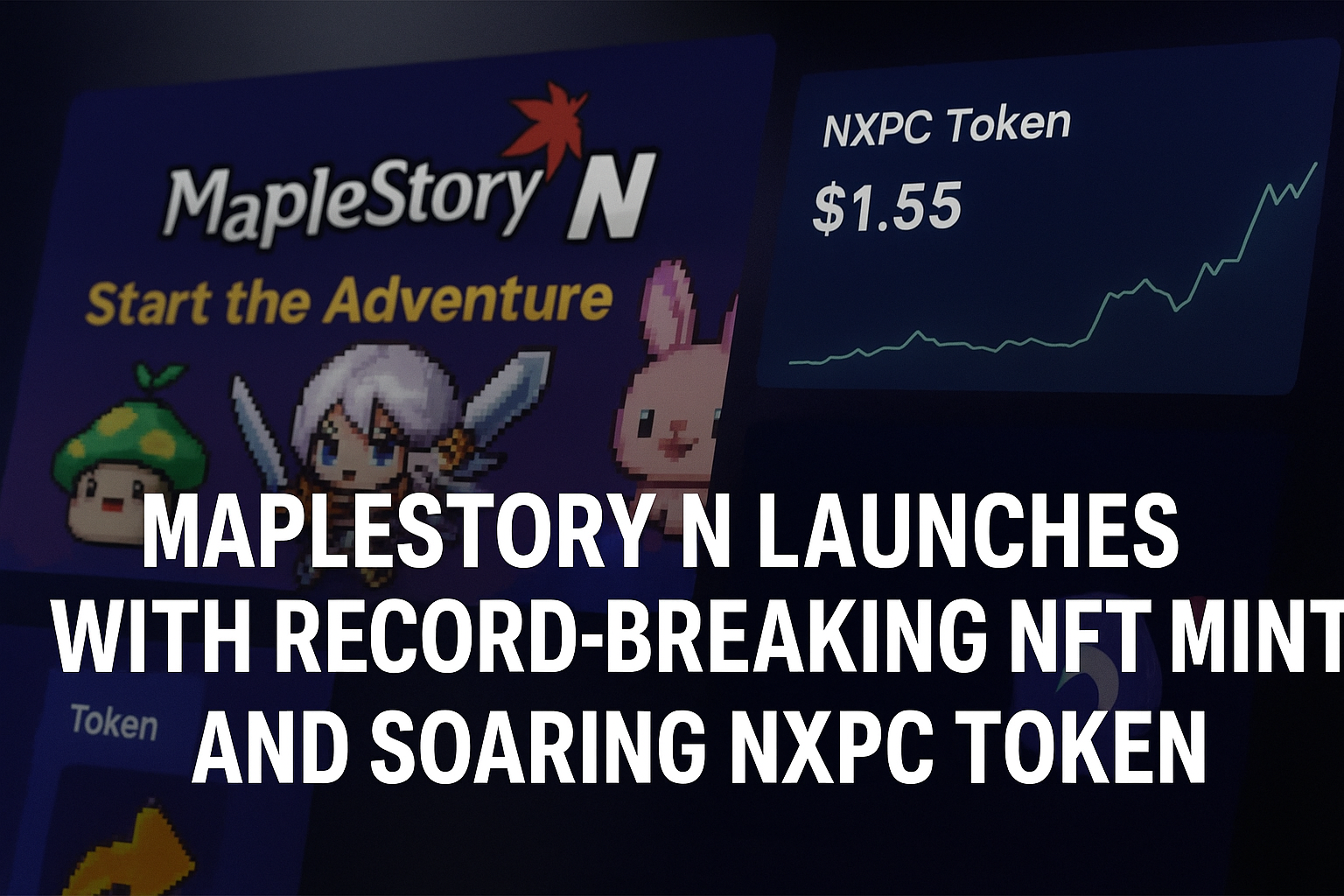 MapleStory N Launches with Record-Breaking NFT Mint and Soaring NXPC Token