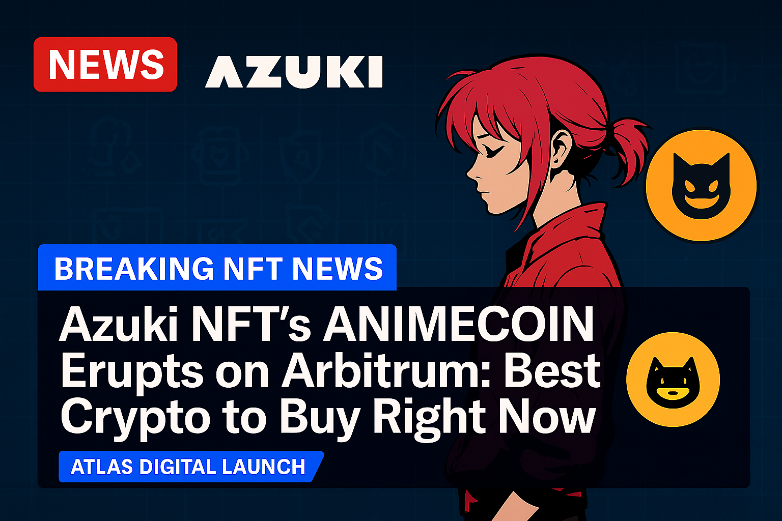 Azuki NFT’s ANIMECOIN Erupts on Arbitrum: Best Crypto to Buy Right Now