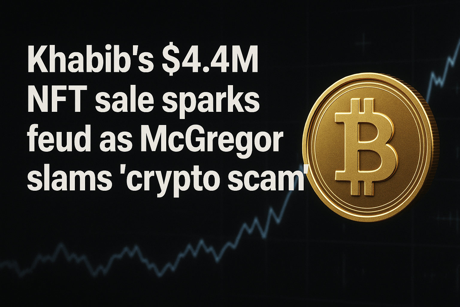 Khabib’s $4.4M NFT sale sparks feud as McGregor slams ‘crypto scam’