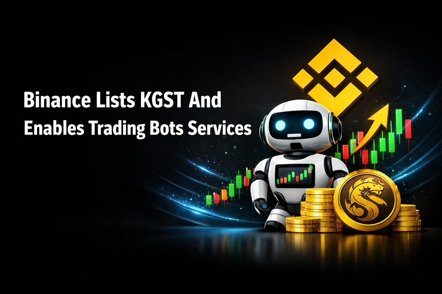 Binance Lists KGST And Enables Trading Bots Services