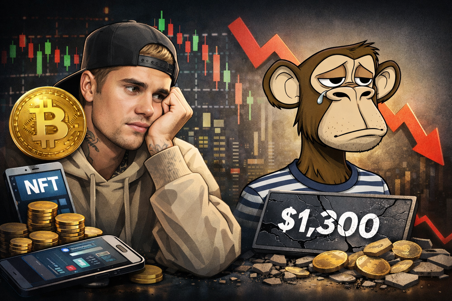 Justin Bieber Bored Ape NFT Purchase and Current Value