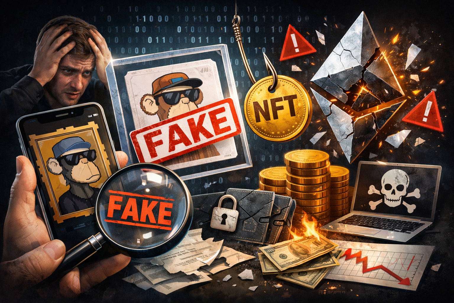 What if the NFT you just bought is actually a fake NFT?